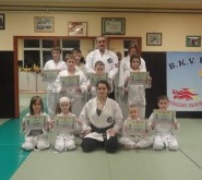 Gyerekvizsga a Békásmegyeri Dojo-ban