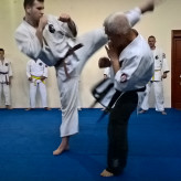 sensei Lóki Sándor az Óbuda Dojóban